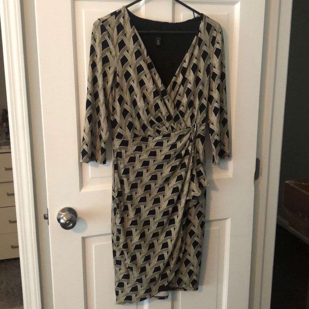 White House Black Market Wrap Dress